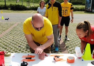 Kurt tijdens de snelheidsproef - Camionette-cup